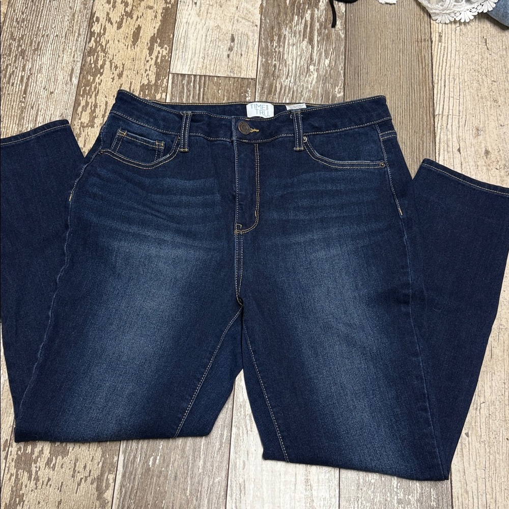 Time and Tru Dark Blue Jeans